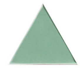 Faience triangle FORMIA POMME 15,9x18 - 0,49 m² - 1