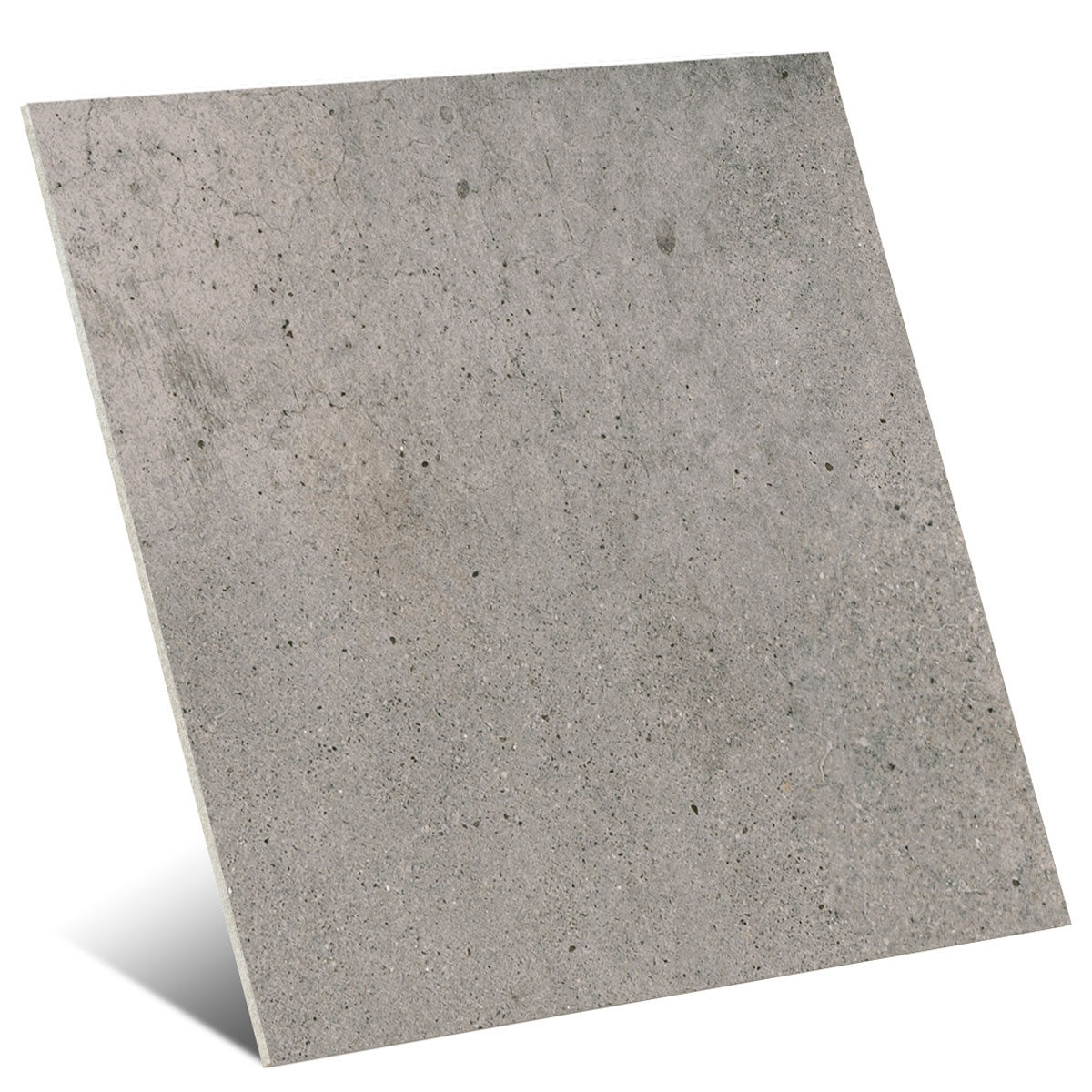 Carrelage imitation ciment 30x30 cm RIBADEO Grafito anti-dérapant R10 - 1.17m² - 3