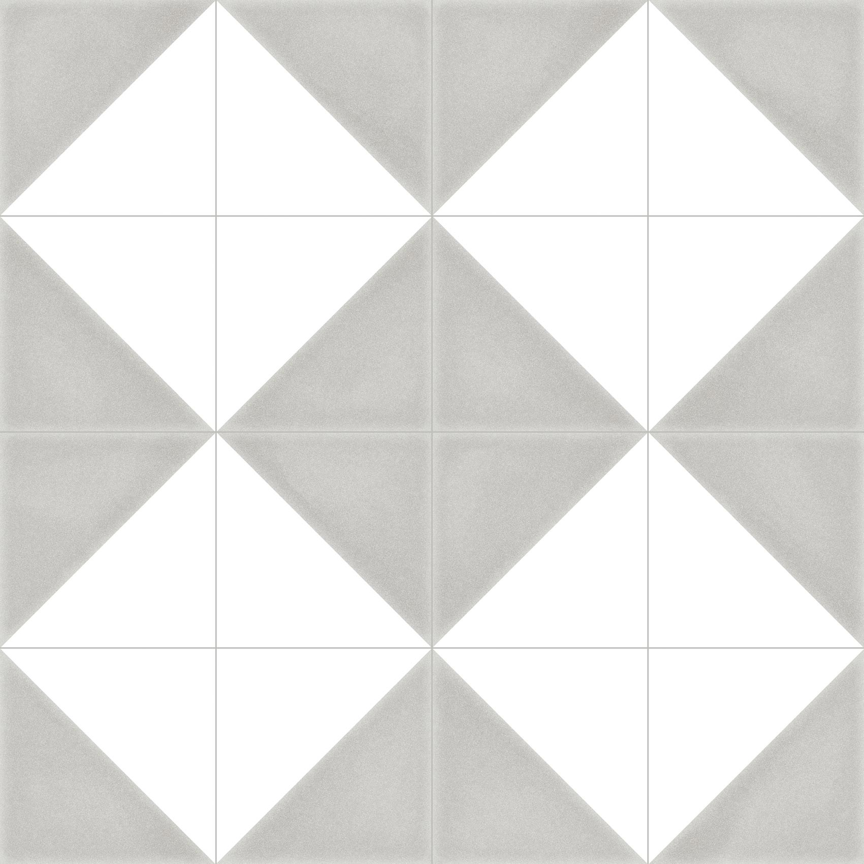 Carrelage scandinave triangulaire gris 20x20 cm SCANDY Humo R10 - 1m² - 4