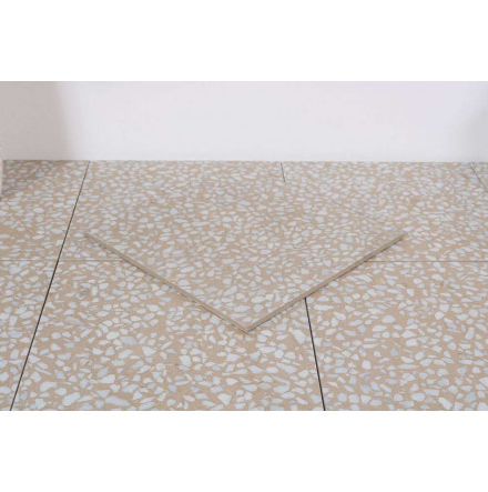 Carrelage imitation Terrazzo Granito 30x30 cm Amalfi Beige anti-dérapant R10 - 0.99m² - 2