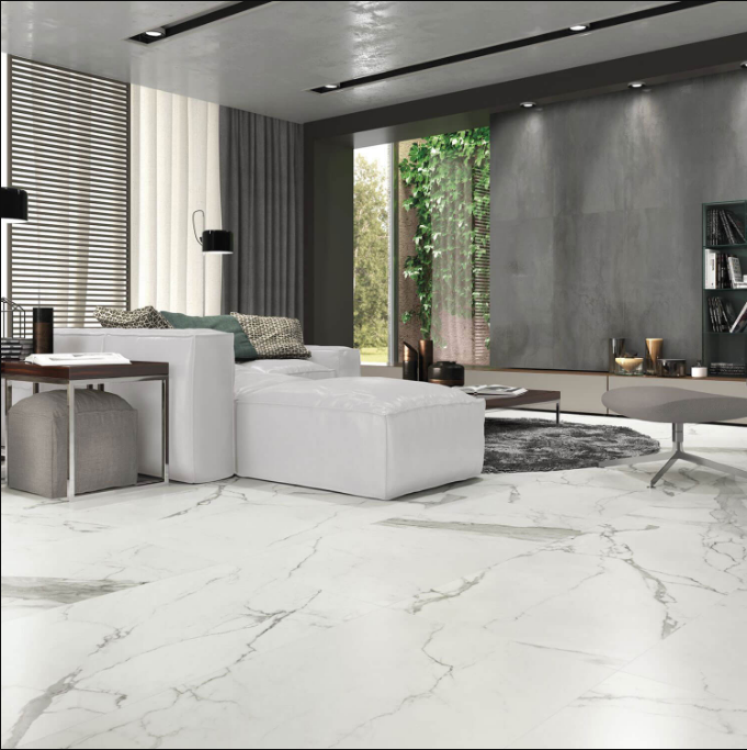Carrelage imitation marbre PATOS PATMOS 60X120 - 1,44m² - 2