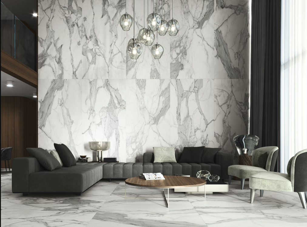 Carrelage imitation marbre INVS INVICTUS 80X80 - 1,28m² - 4