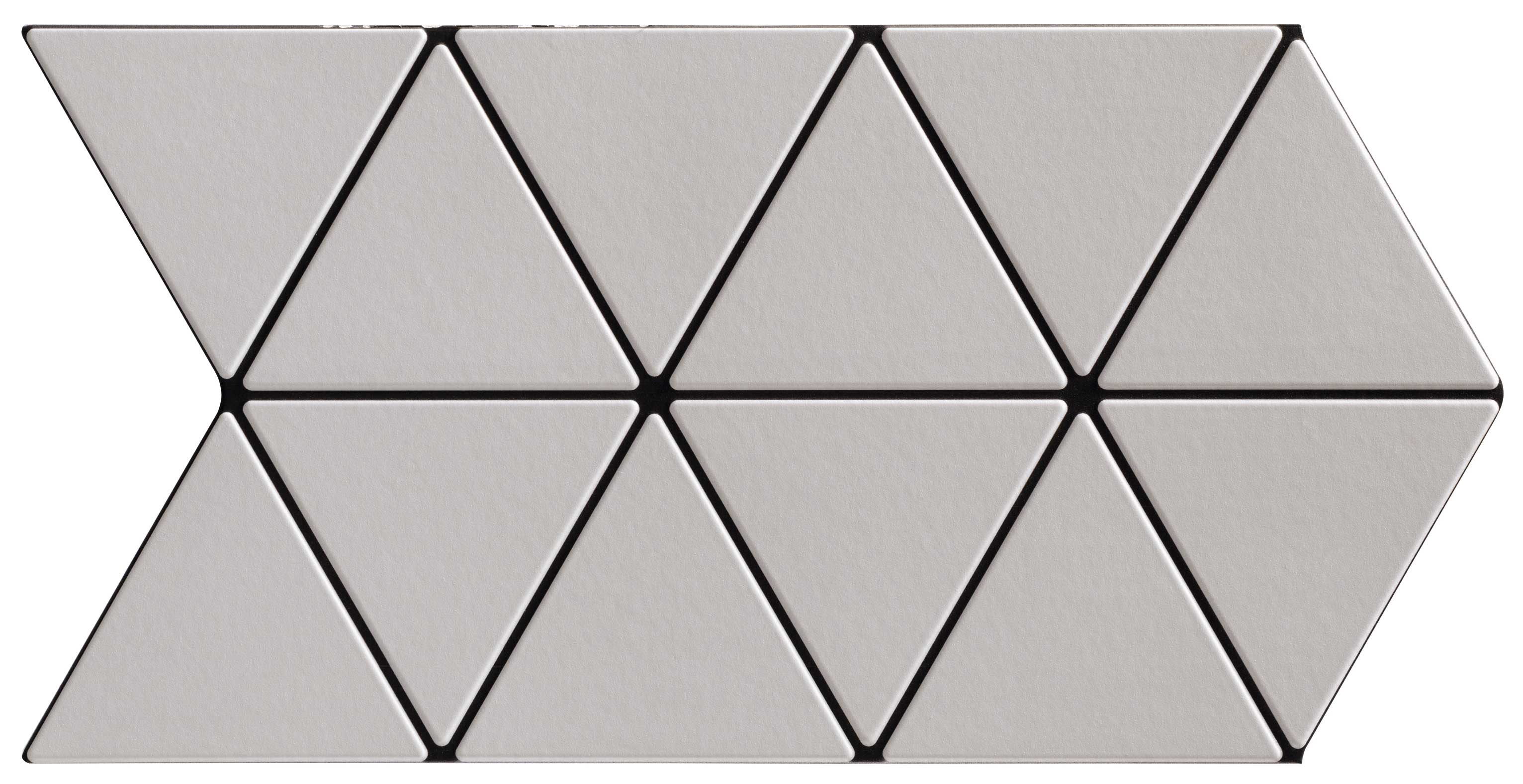 Faience style triangulaire TRENTON GREY - 48,5X28 - 0,94 m²