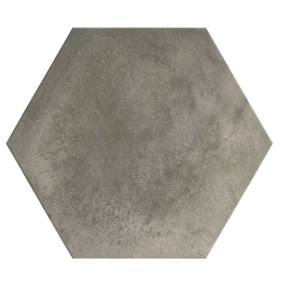 Carrelage hexagonal imitation pierre ABOS CHARCOAL - 56X48,5 - 1,2 m²