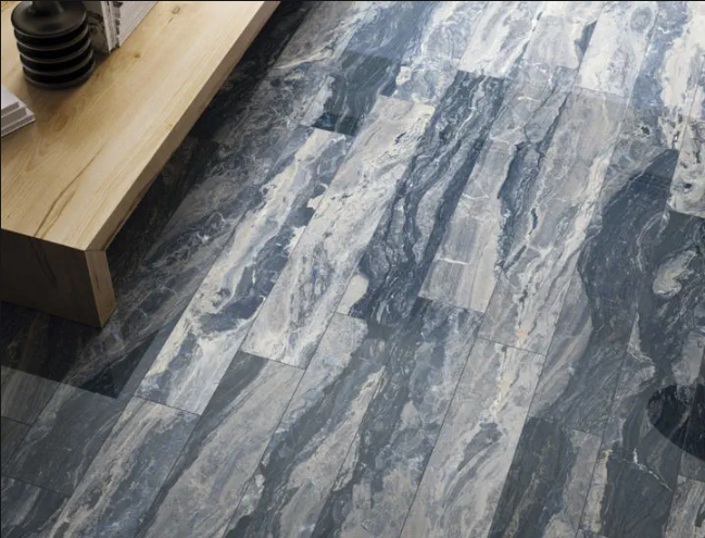 Carrelage effet marbre SOPHIA AZUR SATIN - 60X60 - 1,08 m² - 2