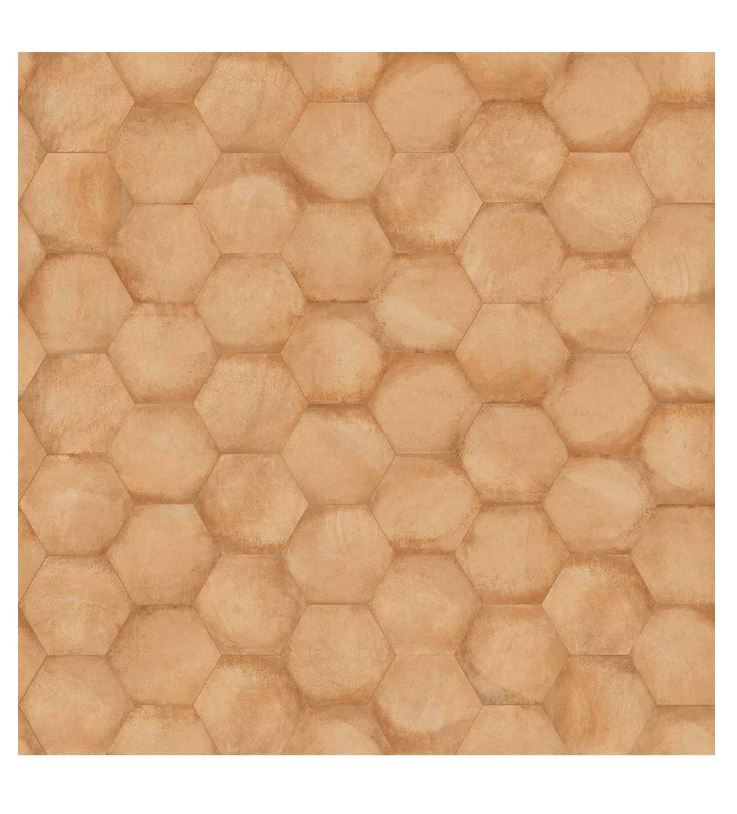 Carrelage hexagonal tomette décor 23x26.6cm BAMPTON Natural - 0.50m² - 3