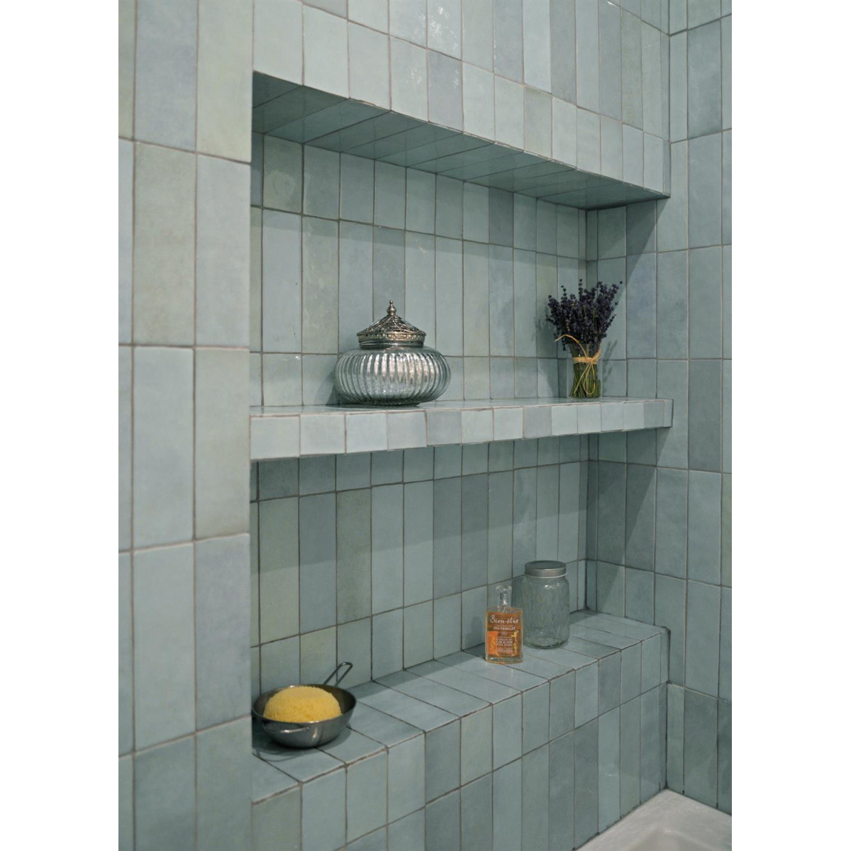 Zellige Bleu : Carrelage Mural & Faïence Effet Artisanale