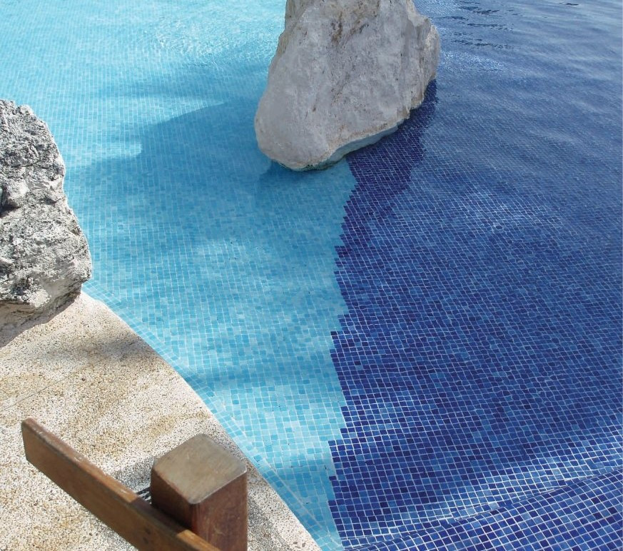 Mosaique piscine Nieve bleu celeste 3004 31.6x31.6 cm - 2 m² - 2