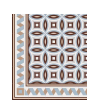 Carrelage imitation ciment 1900 FLORENTINA-3 - 20x20 cm ANGLE bleu beige - unité