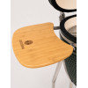 Barbecue OBSIDIAN KAMADO Ø55 cm vert - grille fonte, chariot inox, thermomètre