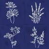 Faïence décorative ROOT ARVUM-4 BLUE 13X13 cm