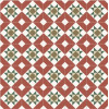 Carrelage géométrique aspect ciment KINABALU VETRO 20X20 - 0.52m²