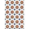 Carrelage effet carreau ciment  RIZOLI FIORE 20X20 - 1 m²