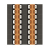 Carrelage aspect ciment BORBOREMA PUNKT WARM 20X20- 1 m²
