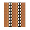 Carrelage aspect ciment BORBOREMA PUNKT WARM 20X20- 1 m²