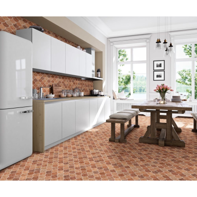Lot de 1.70m² - Carreau écaille terre cuite 30x30 SCALE COTTO
