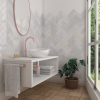 Faïence effet zellige RIVIERA MELANGE 6.5x20 cm - 25864