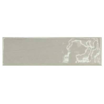 Lot de 1m² - Carrelage uni brillant vert 6.5x20cm COUNTRY MIST GREEN 21540