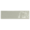 Carrelage uni brillant vert 6.5x20cm COUNTRY MIST GREEN 21540 - 0.5m²