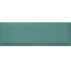 Carrelage Métro biseauté 10x30 cm TURQUESA brillant - 1.02m²