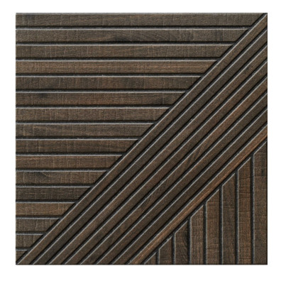 Lot de 5.48m² - TRIVOR WALNUT 44X44