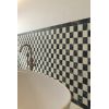 Carrelage effet marbre MEDICI BIANCONE RETT 10x10 cm