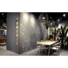 Carreau style terrazzo STRACCIATELLA-R GRAFITO 80 x80 cm - R10