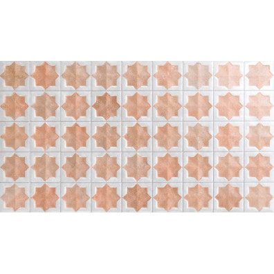 Lot de 2.42 m² - Carrelage tradition TETUAN COTTO WHITE 31X56