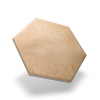 Carrelage Grès Cérame Effet Terre Cuite Hexagonal CALLOT HEX TERRA Mat R10 15x17,3 cm Intérieur Extérieur