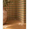 Carrelage Grès Cérame Zellige Oriental Tetuan Cotto Emerald Brillant Mural 31x56 cm