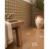 Carrelage Grès Cérame Zellige Oriental Tetuan Cotto Emerald Brillant Mural 31x56 cm
