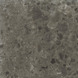 Carrelage anthracite imitation pierre rectifié 60x60cm HANNOVER BLACK -R10- 1.08m² - zoom