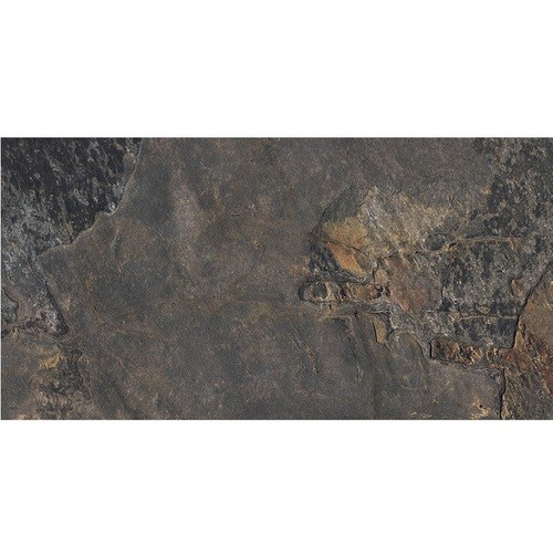 Carrelage effet pierre gris foncé nuancé ARDESIA NATURAL 32x62.5 cm -   - Echantillon - 1