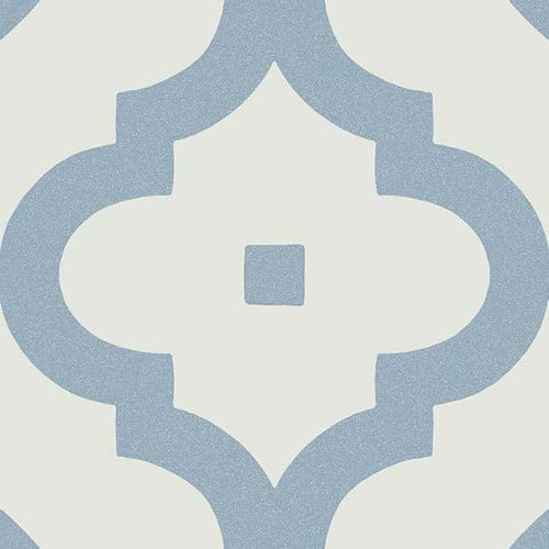 Carrelage scandinave bleu 20x20 cm LADAKHI Cielo -   - Echantillon