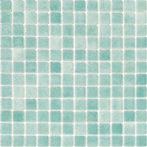Mosaique piscine Nieve bleu vert caraibe 3057 31.6x31.6 cm -   - Echantillon