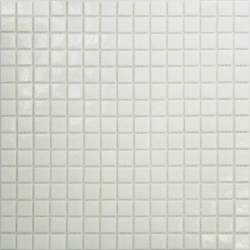 Mosaique piscine Blanche A11 20x20mm -   - Echantillon Ston