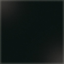 Carrelage uni 20x20 cm noir brillant LAVA -   - Echantillon CE.SI