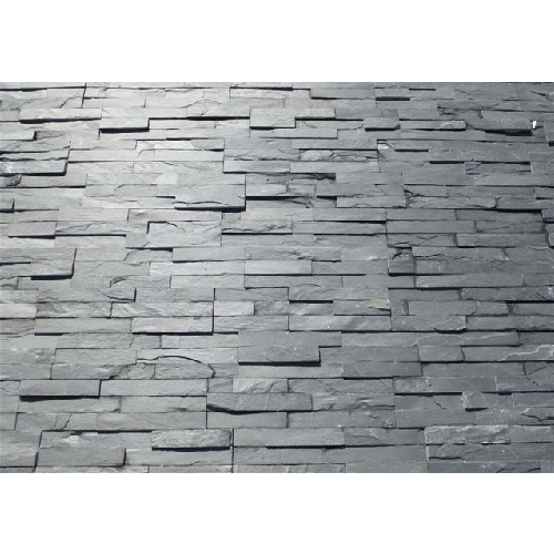 Parement extérieur pierre naturelle Ardoise barrettes 35x18 cm - 0.57m²