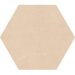 Carrelage grand format HEXAGONO SEINE CREME 51.9x59.9 cm - 0.93 m² - zoom