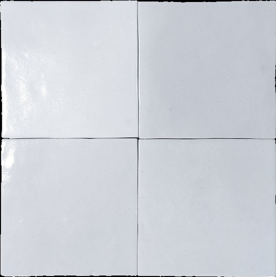 Carrelage esprit zellige nuancé MANÙ SAHARA WHITE 10X10 - 0,44m²
