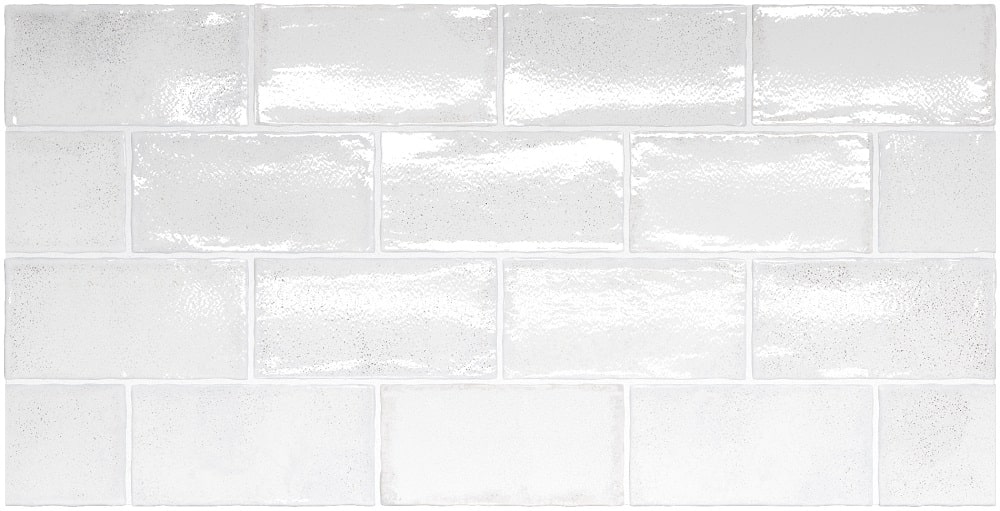 Carrelage blanc effet zellige ALTEYA BLANC 7.5X15 - 0.50 m²