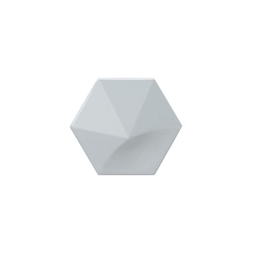 Faïence hexagonale à relief MAFINGA OBERLAND SKY BLUE 12,4X10,7 cm - 0,36 m² Equipe