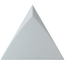 Faience triangle à relief MAFINGA TIROL SKY BLUE 10,8X12,4 cm - 0,13 m² Equipe