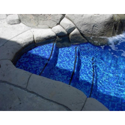 Mosaique piscine Mix de Bleu Deep Swimming 32.7x32.7 cm - 2.14m² Ston