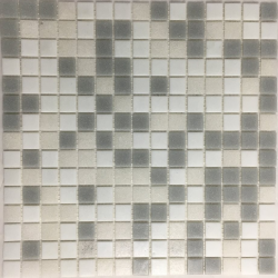 Mosaique piscine Mix beige gris blanc NUVOLA 32.7x32.7 cm - 2.14m² 