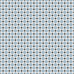 Carrelage style ciment blanc bleu géométrique 20x20 cm 1900 PALAU CELESTE - 1m² - zoom