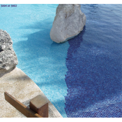 Mosaique piscine Nieve bleu marine azul 3002 31.6x31.6cm - 2 m² AlttoGlass