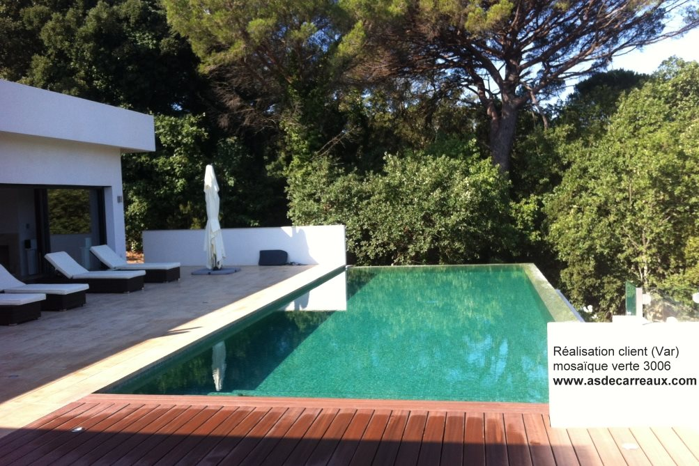 Mosaique piscine vert gazon 3006 31.6x31.6 cm - 2 m² - 2