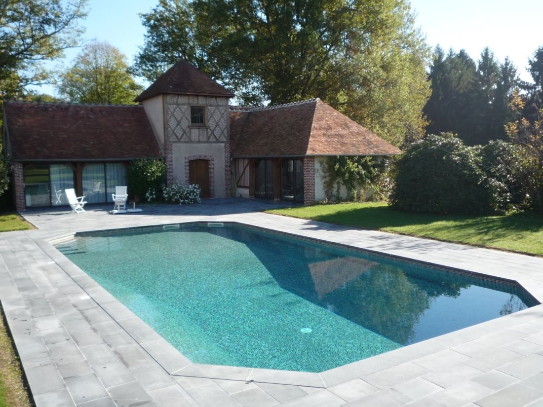 Mosaique piscine Nieve gris nuancé 3051 31.6x31.6 cm - 2m² - 1