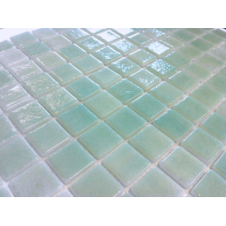 Mosaique piscine Nieve vert caraibe 3057 31.6x31.6 cm - 2 m² - zoom